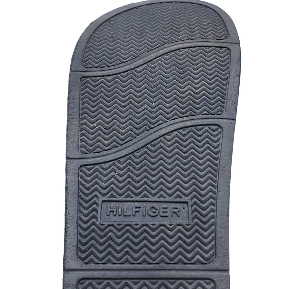 Tommy Hilfiger Slide Sandals Mens 8.5 Womens 10 Slip On Summer Preppy 90s Vibe - Picture 7 of 8